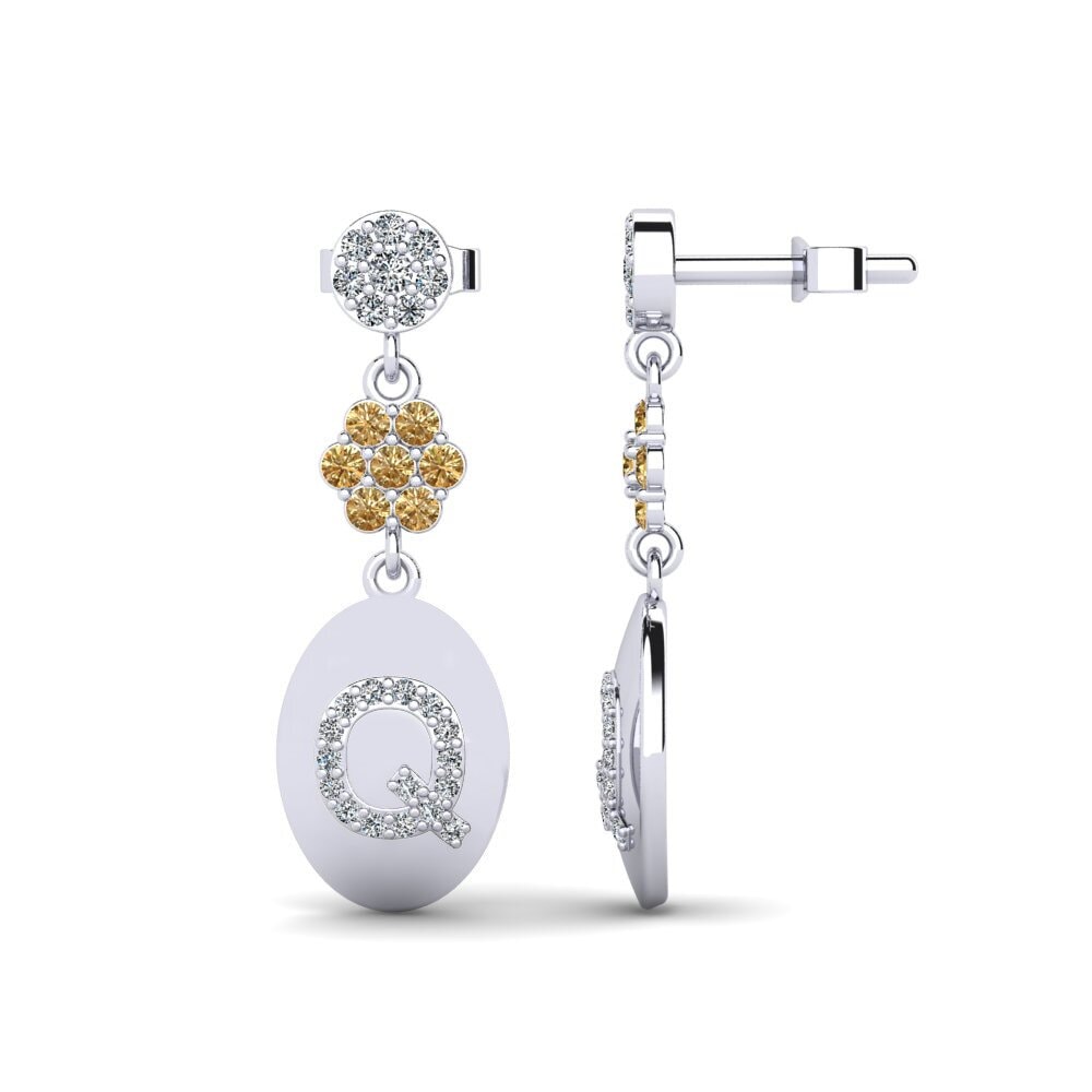 Brown Diamond Women's Earring Arteila Q