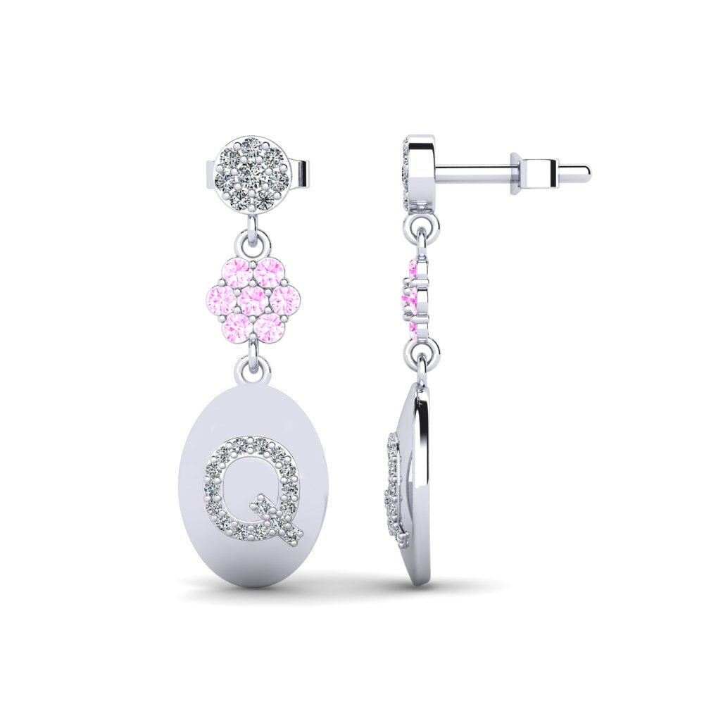 Pink Sapphire Women's Earring Arteila Q