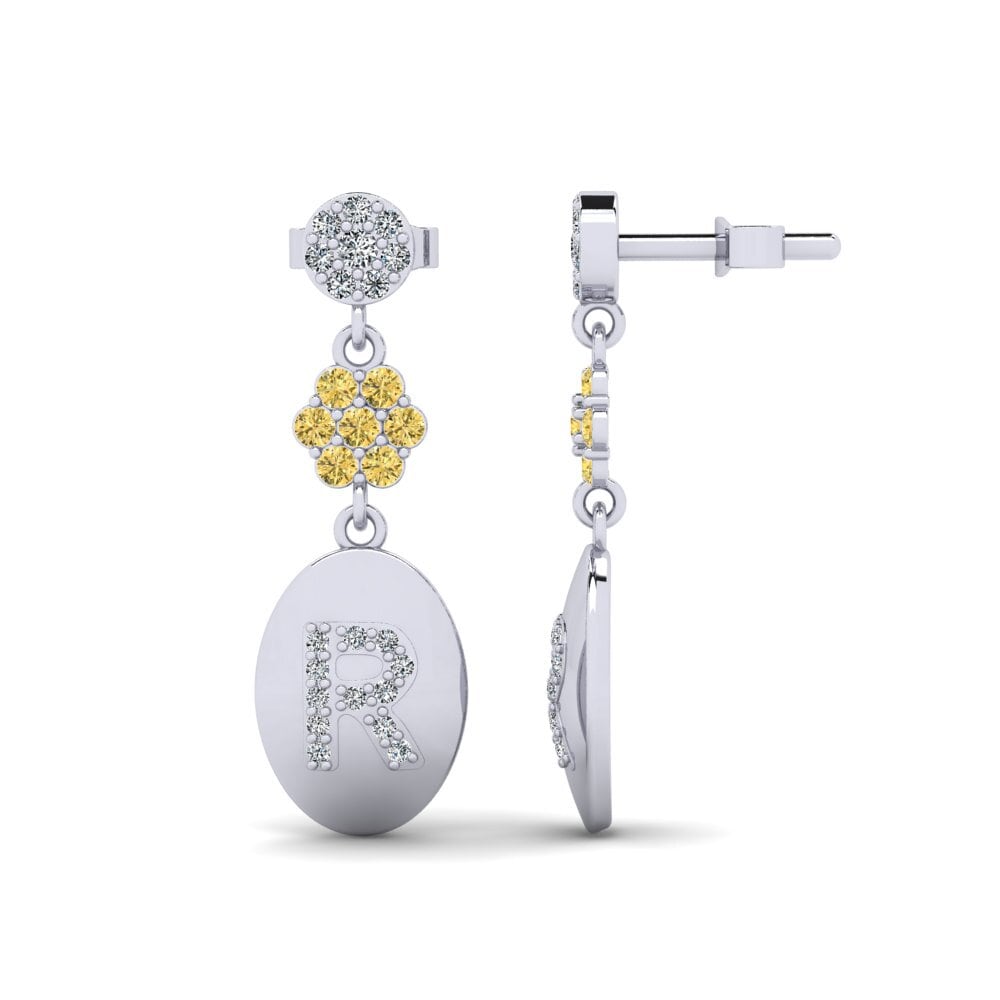 Yellow Diamond Women's Earring Arteila R