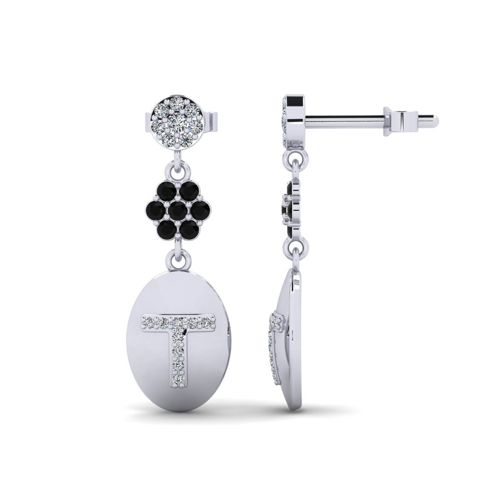 Black Diamond Women's Earring Arteila T