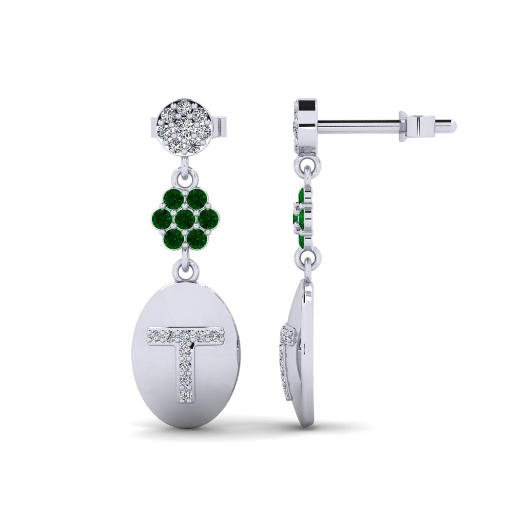 Green Zirconia Women's Earring Arteila T