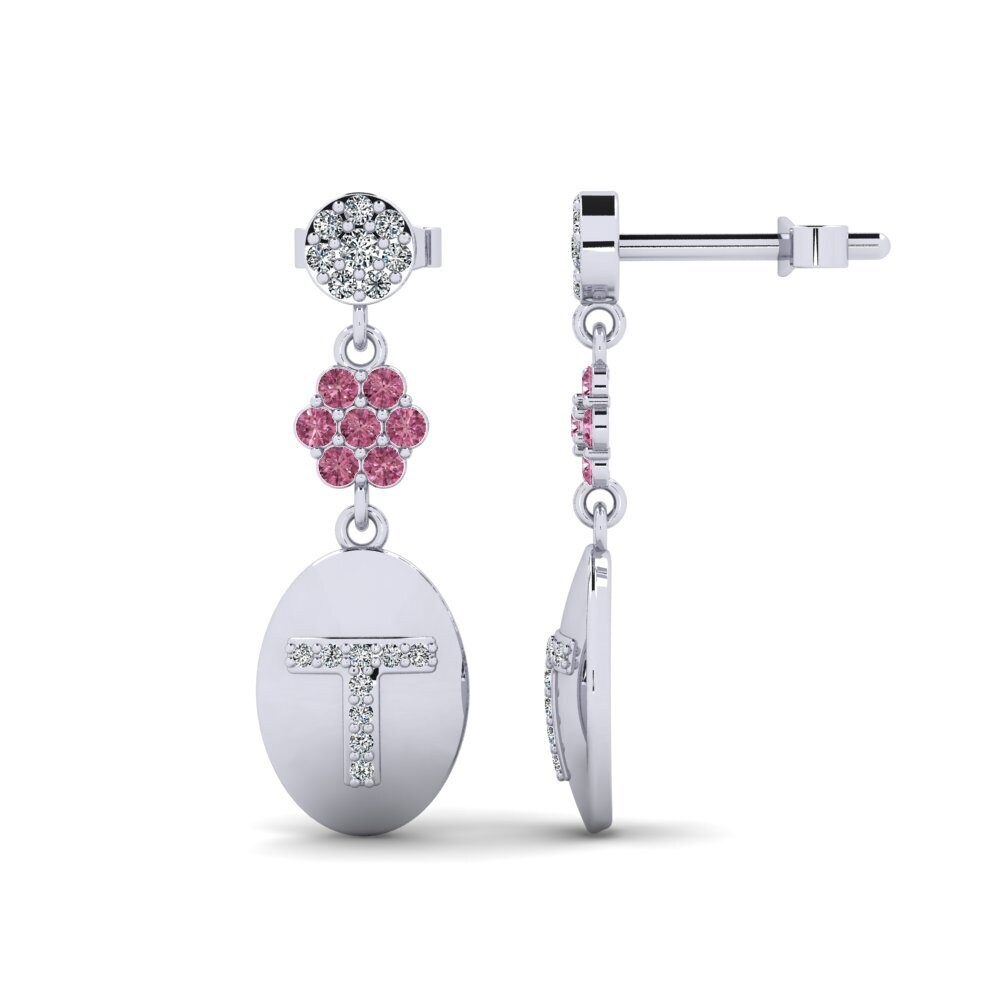 Rhodolite Garnet Women's Earring Arteila T