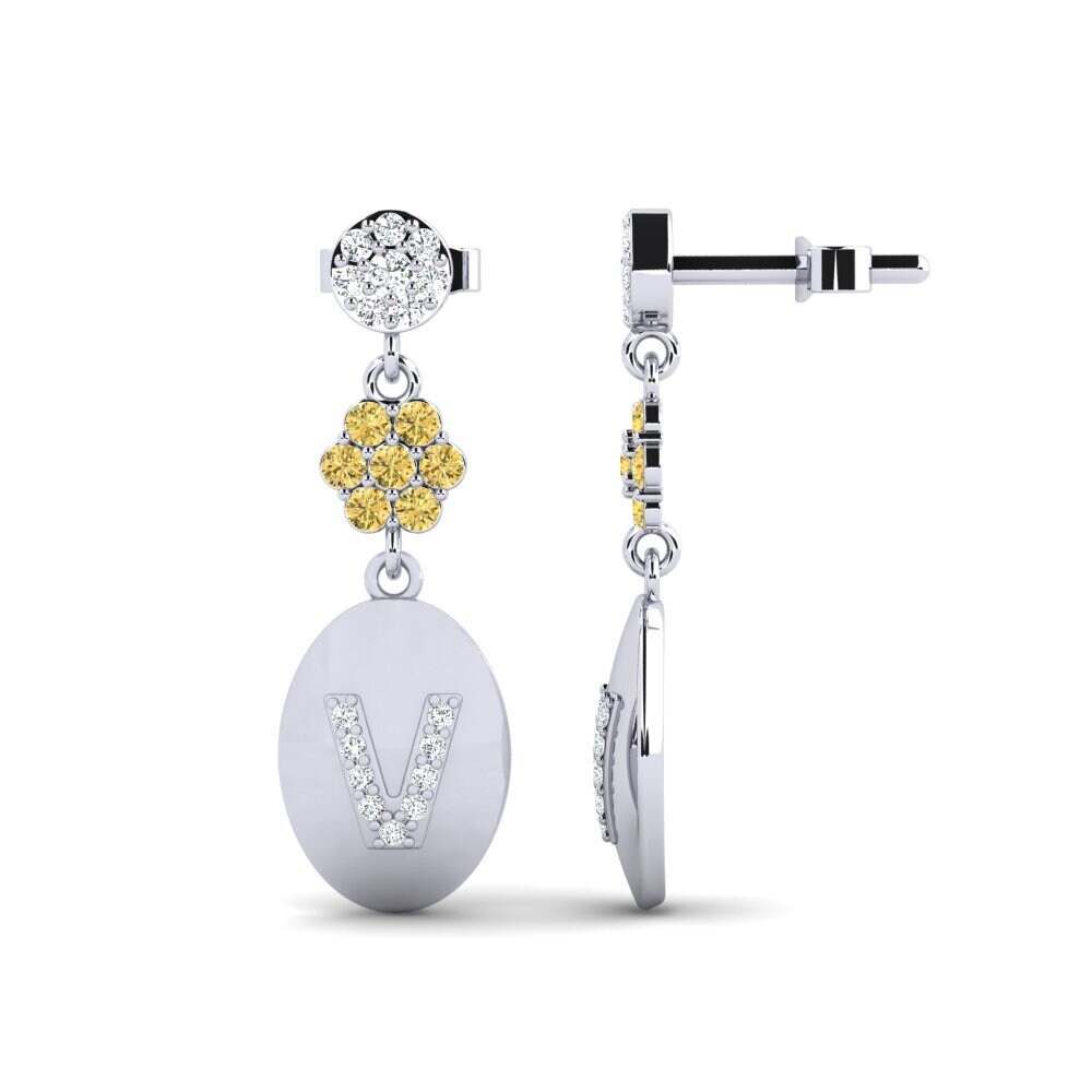 Yellow Diamond Women's Earring Arteila V
