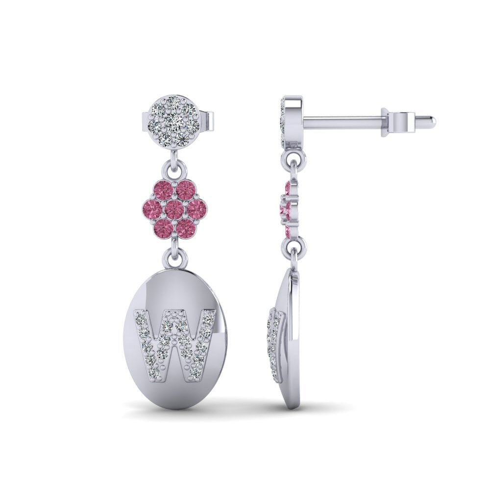 Rhodolite Garnet Women's Earring Arteila W