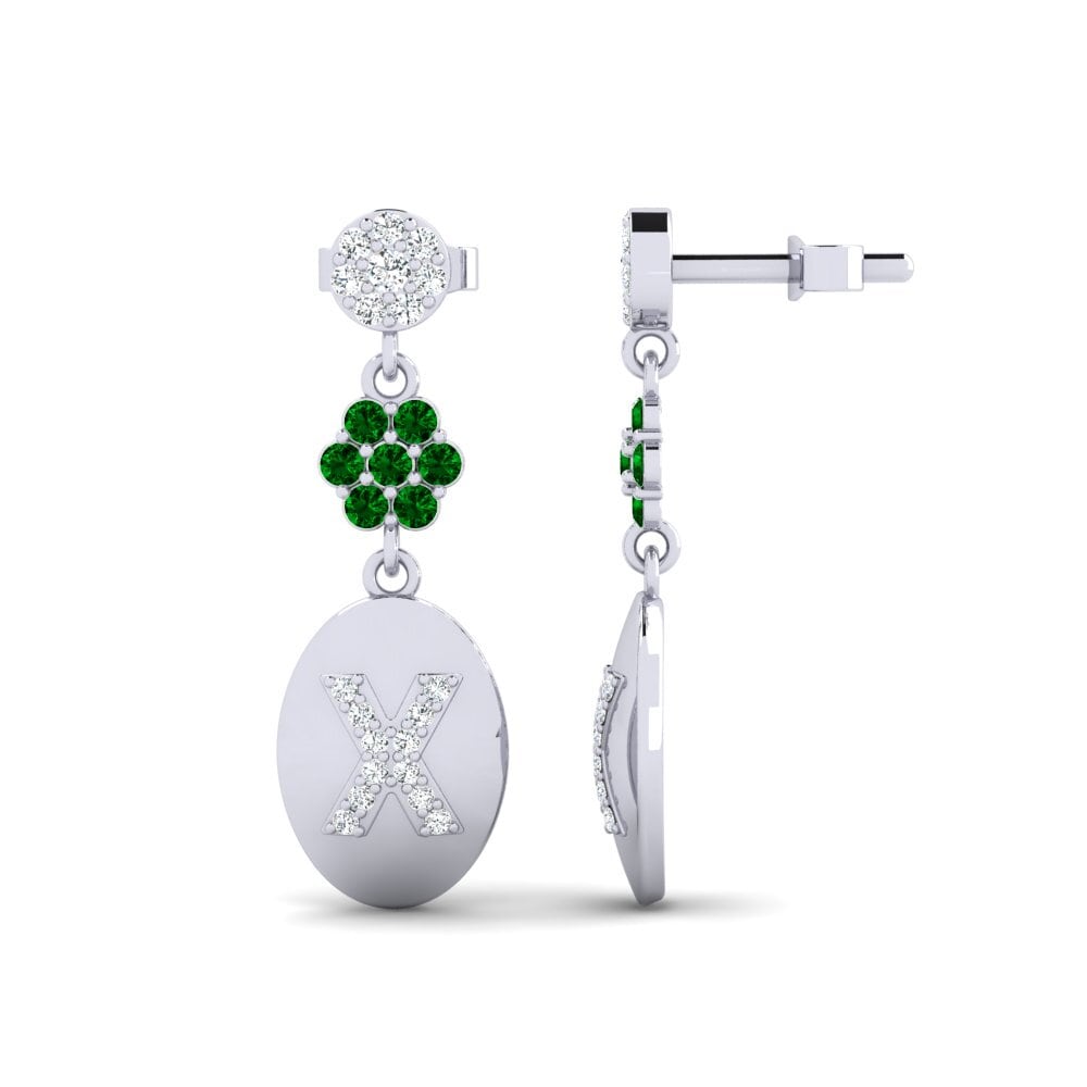 Green Zirconia Women's Earring Arteila X