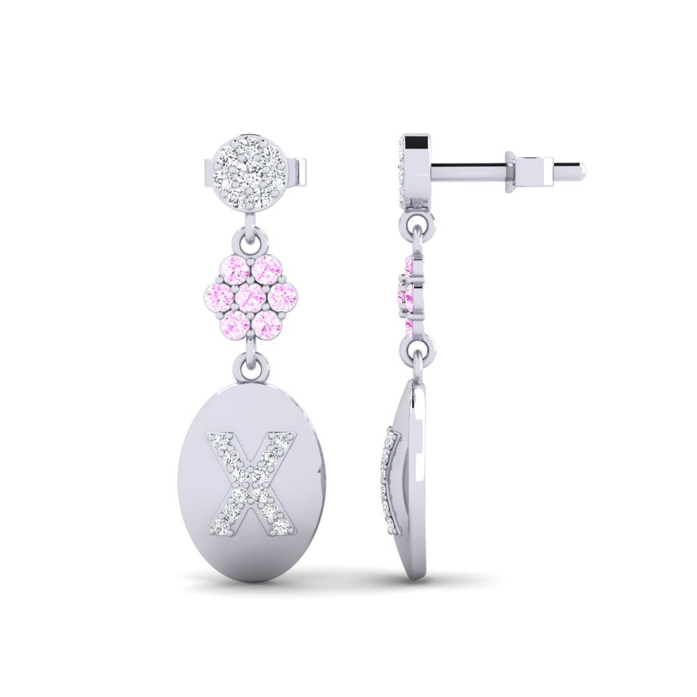 Pink Sapphire Women's Earring Arteila X
