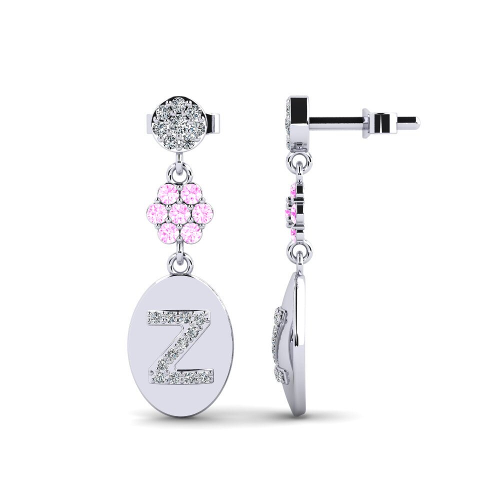 Pink Sapphire Women's Earring Arteila Z