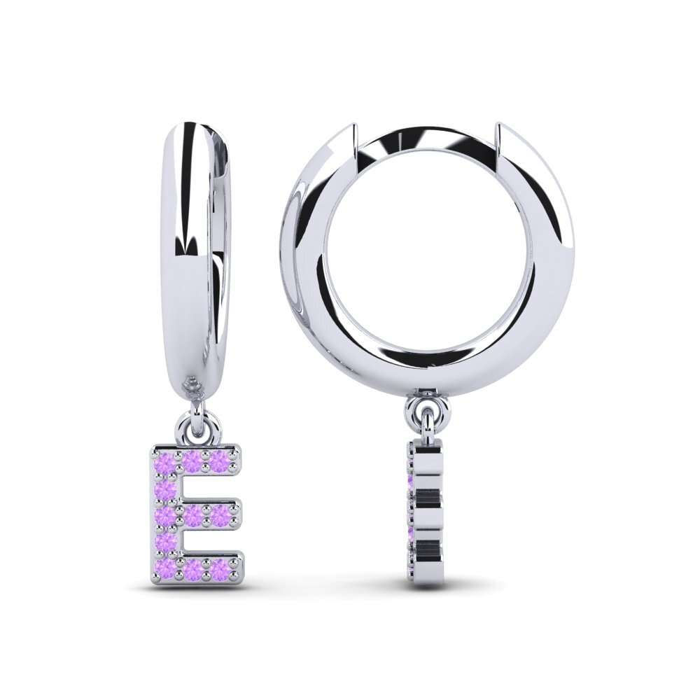Amethyst Women's Earring Medraut E