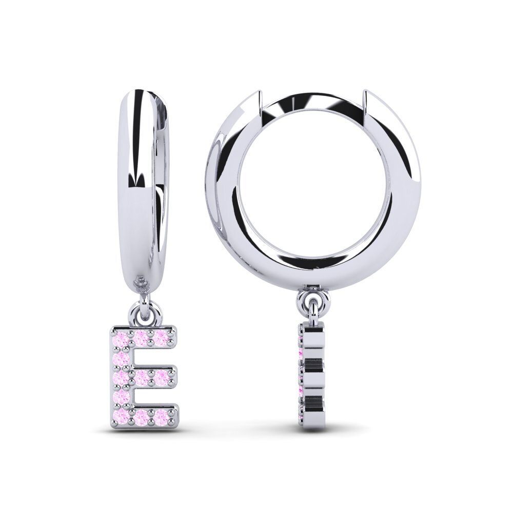 Pink Sapphire Women's Earring Medraut E