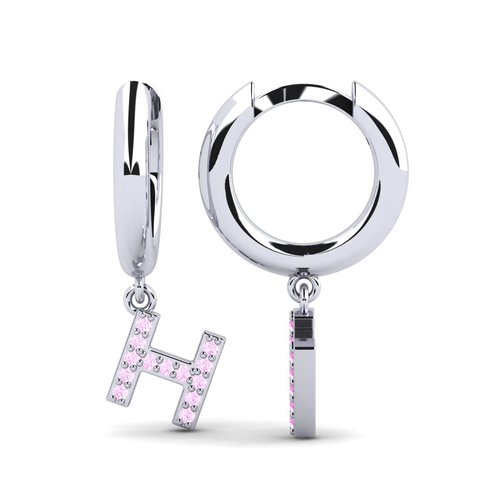 Pink Sapphire Women's Earring Medraut H