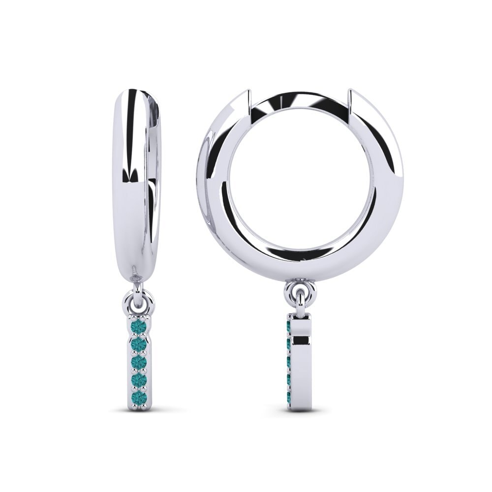 Blue Diamond Women's Earring Medraut I