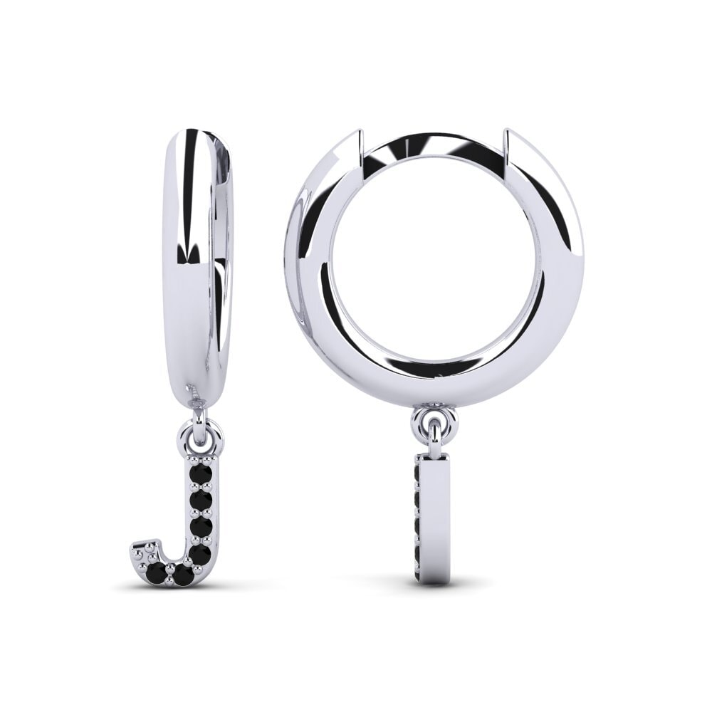Black Sapphire Women's Earring Medraut J