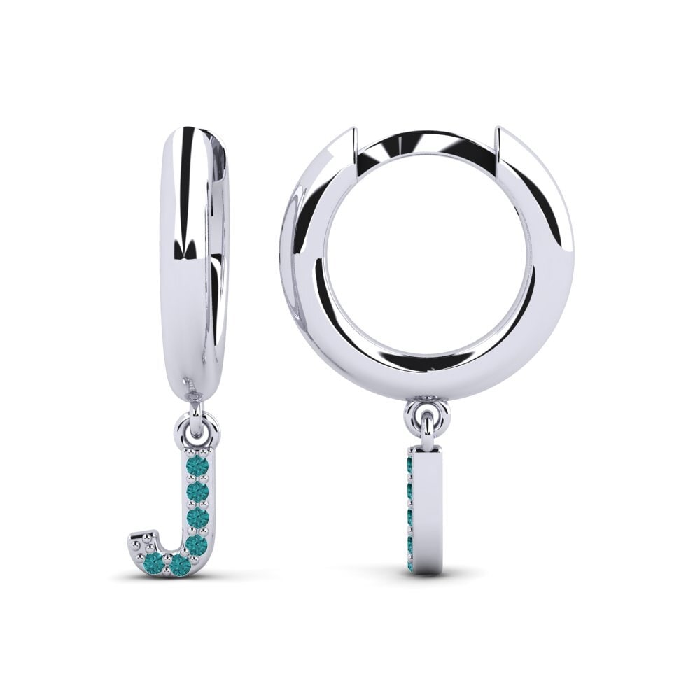 Blue Diamond Women's Earring Medraut J