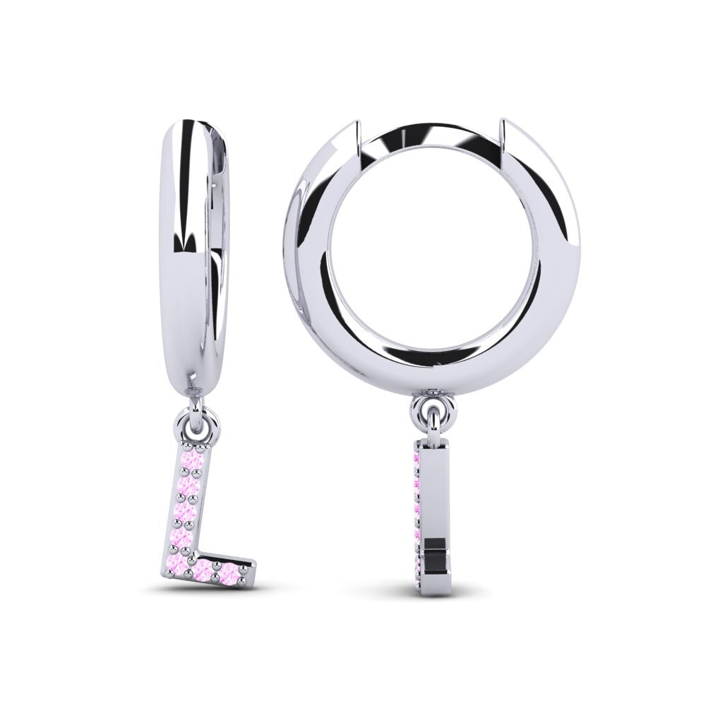 Pink Sapphire Women's Earring Medraut L