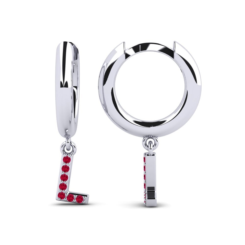 Ruby Women's Earring Medraut L