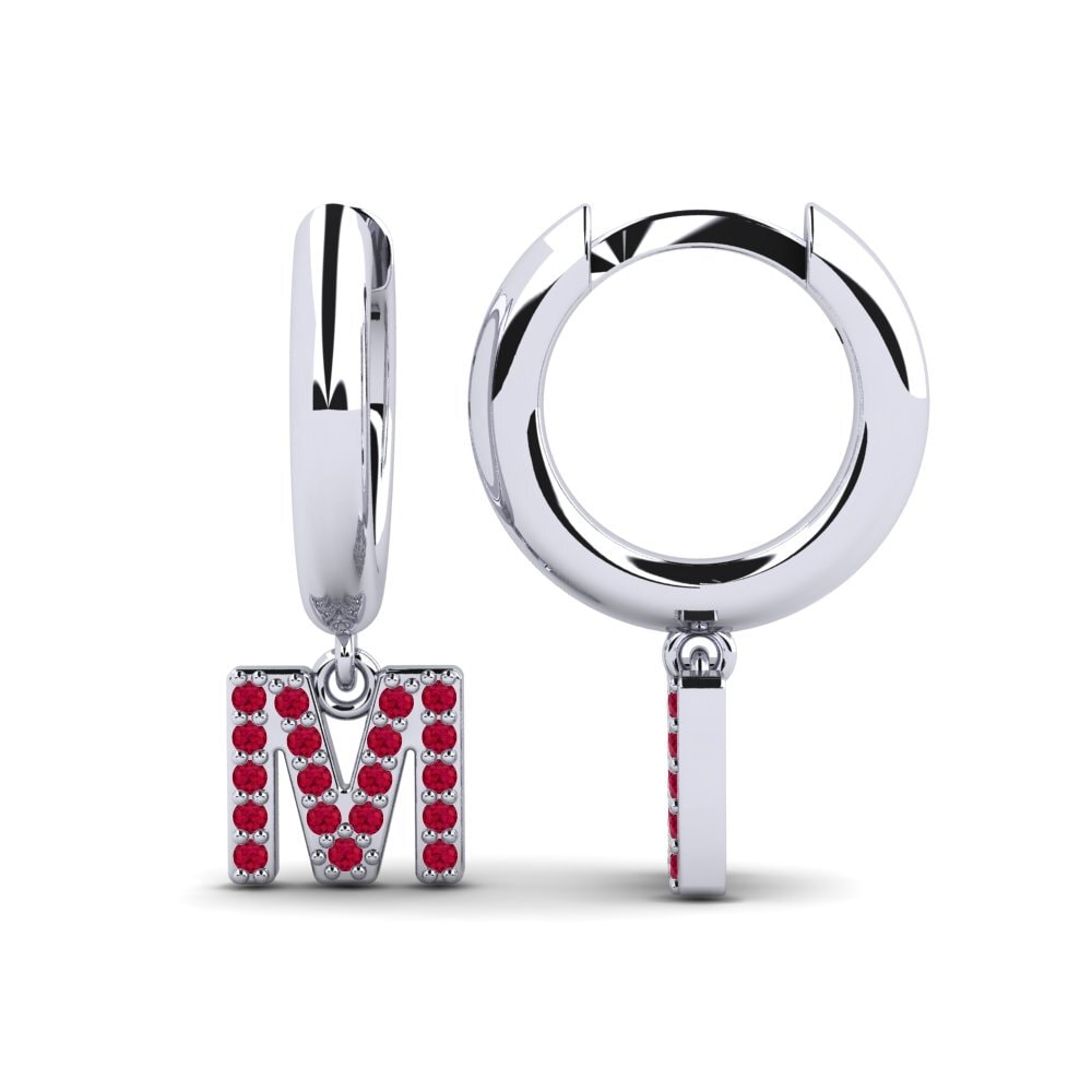 Ruby Women's Earring Medraut M