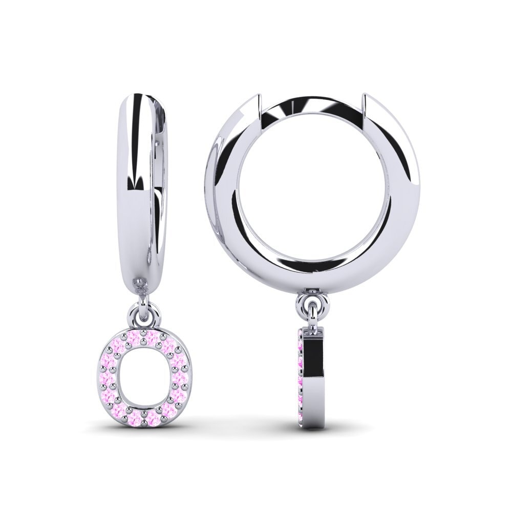 Pink Sapphire Women's Earring Medraut O