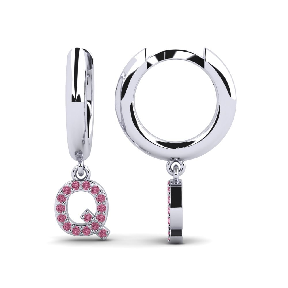 Rhodolite Garnet Women's Earring Medraut Q