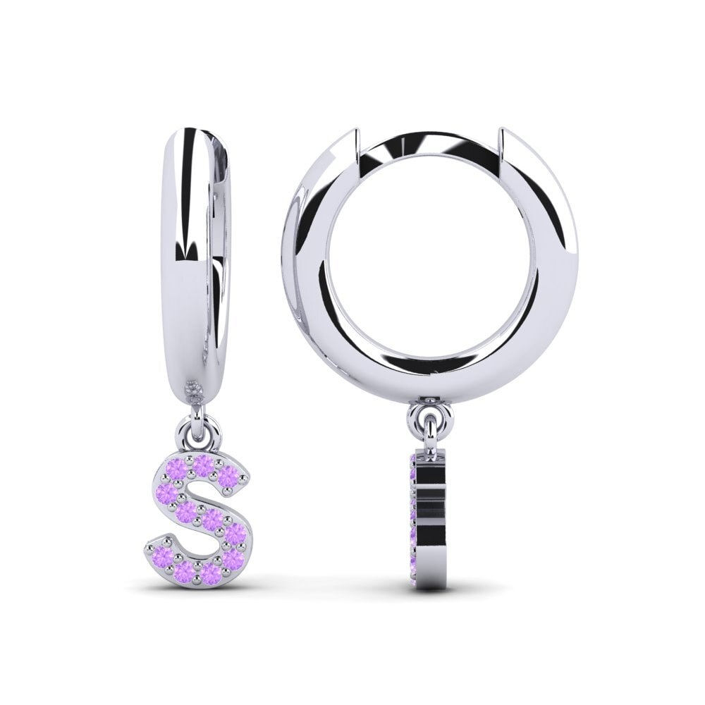 Amethyst Women's Earring Medraut S