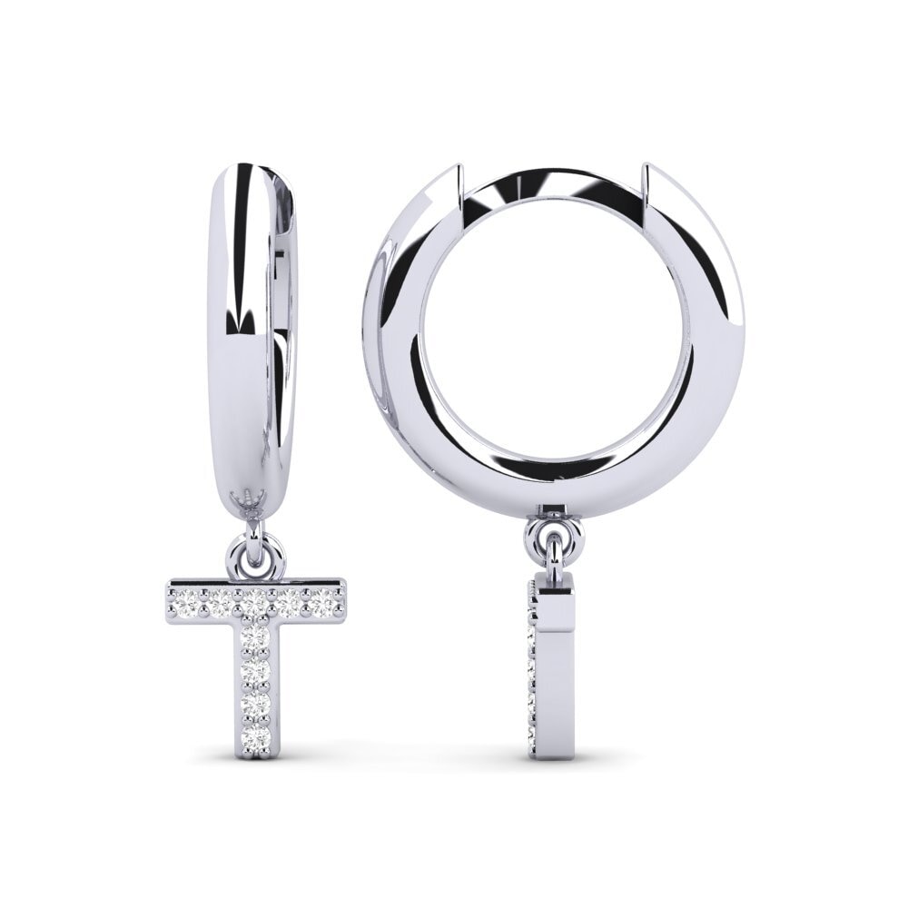 White sapphire Women's Earring Medraut T