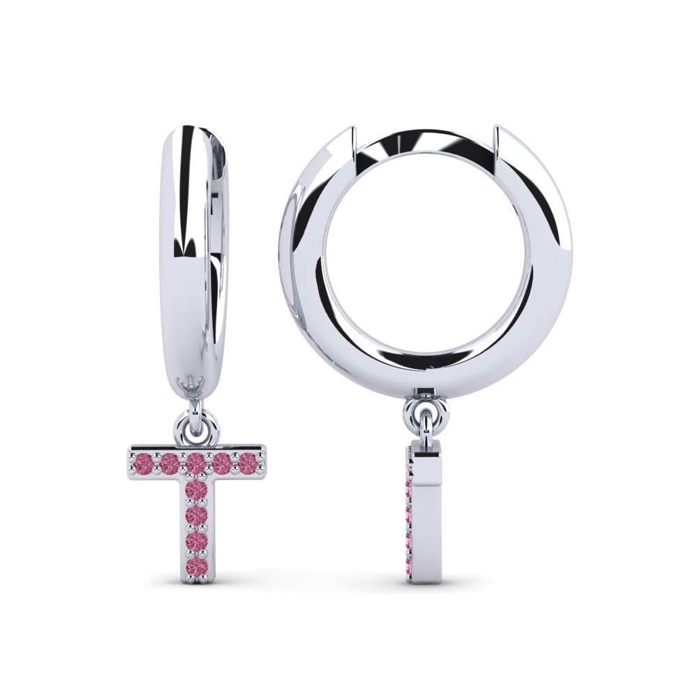 Rhodolite Garnet Women's Earring Medraut T