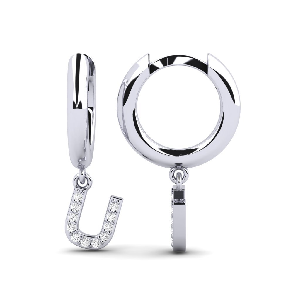 White sapphire Women's Earring Medraut U