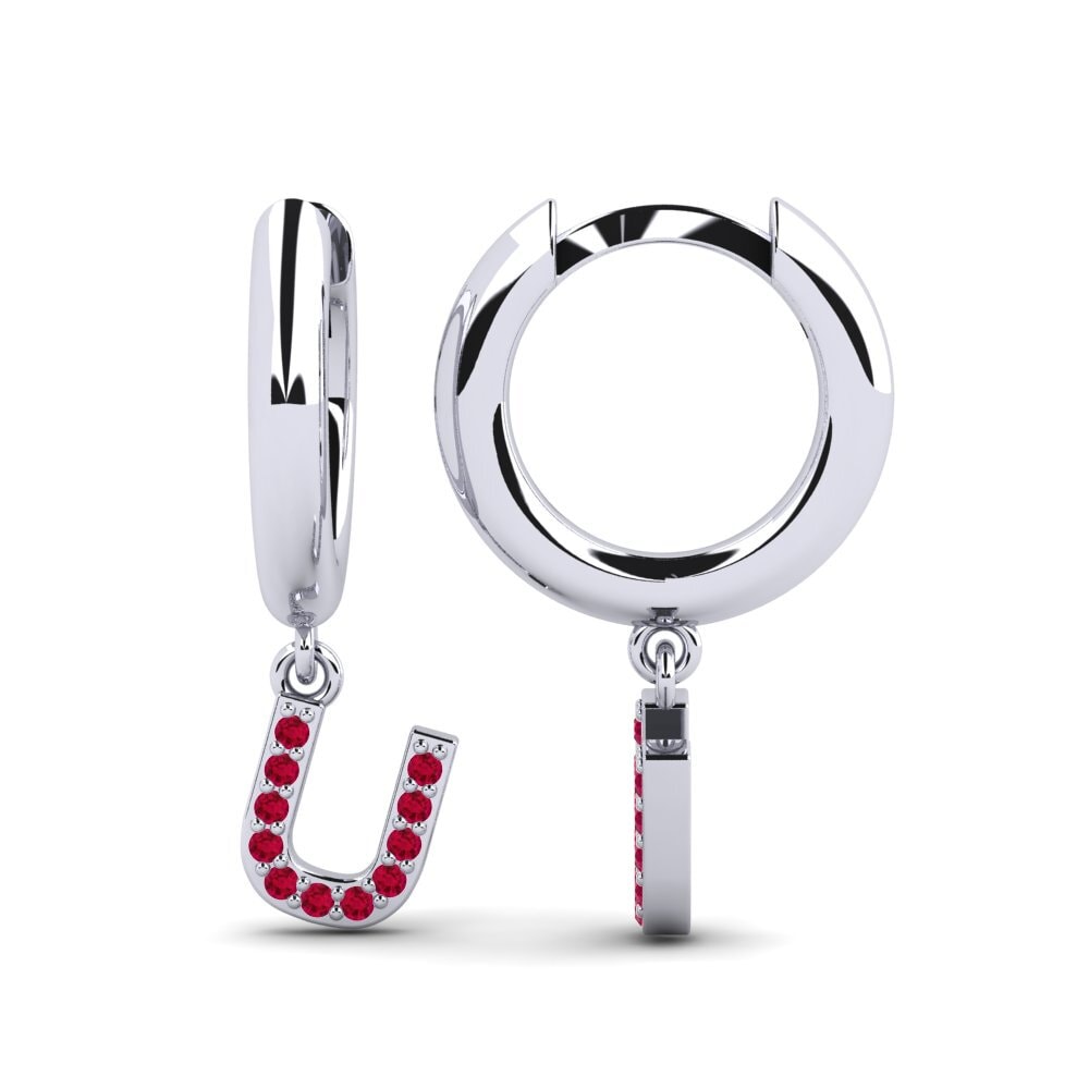 Ruby Women's Earring Medraut U
