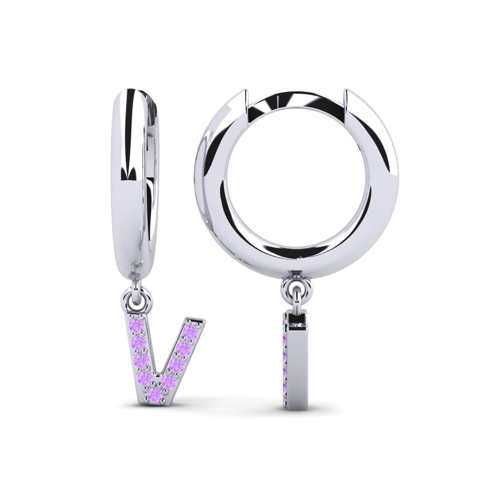 Amethyst Women's Earring Medraut V