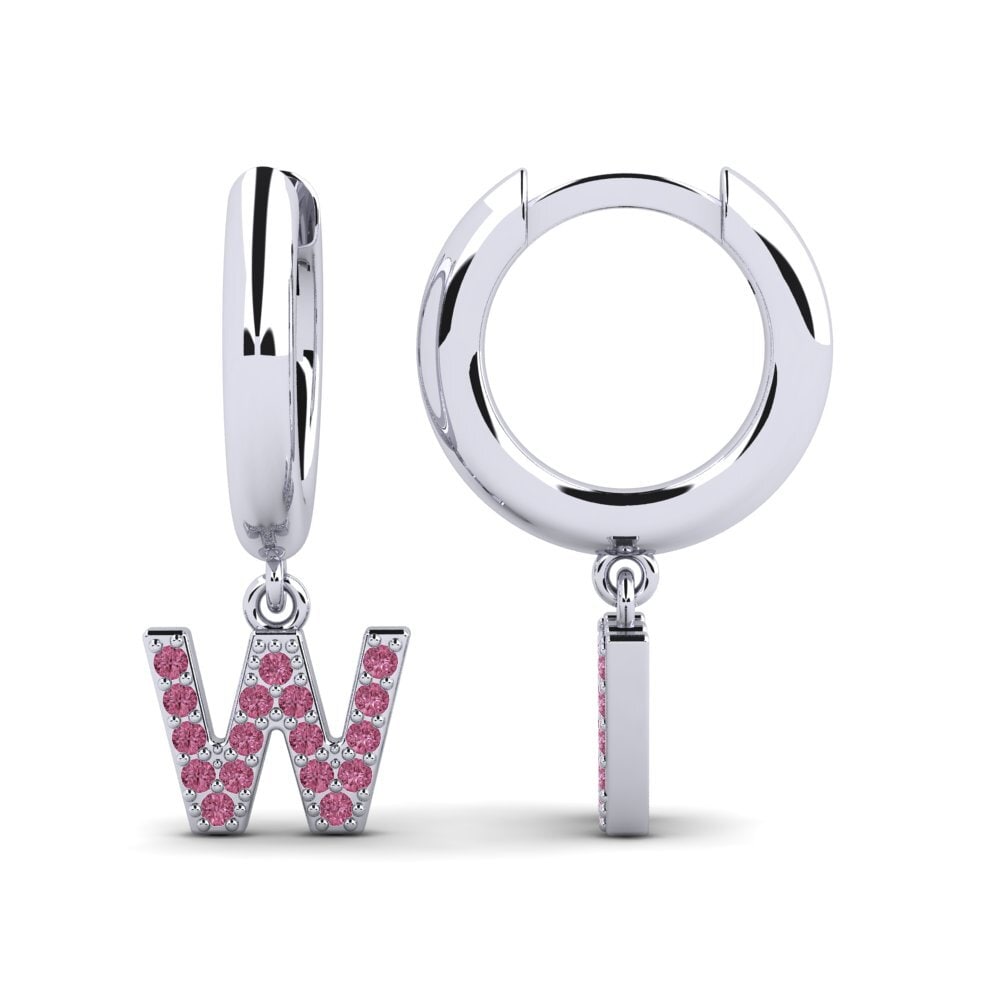 Rhodolite Garnet Women's Earring Medraut W