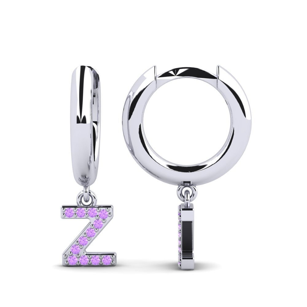 Amethyst Women's Earring Medraut Z