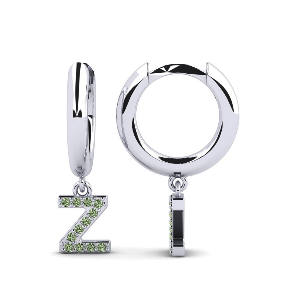 Green Diamond Women's Earring Medraut Z