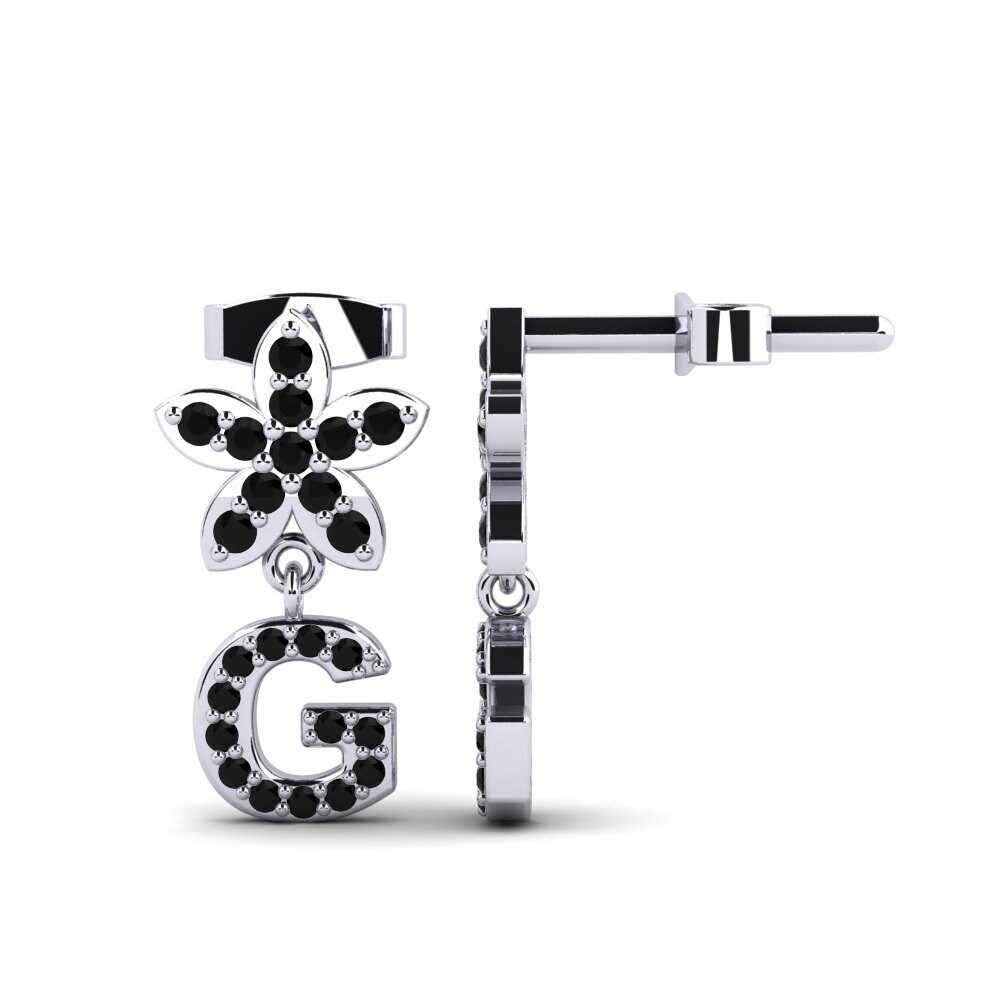 Black Sapphire Women's Earring Miori G