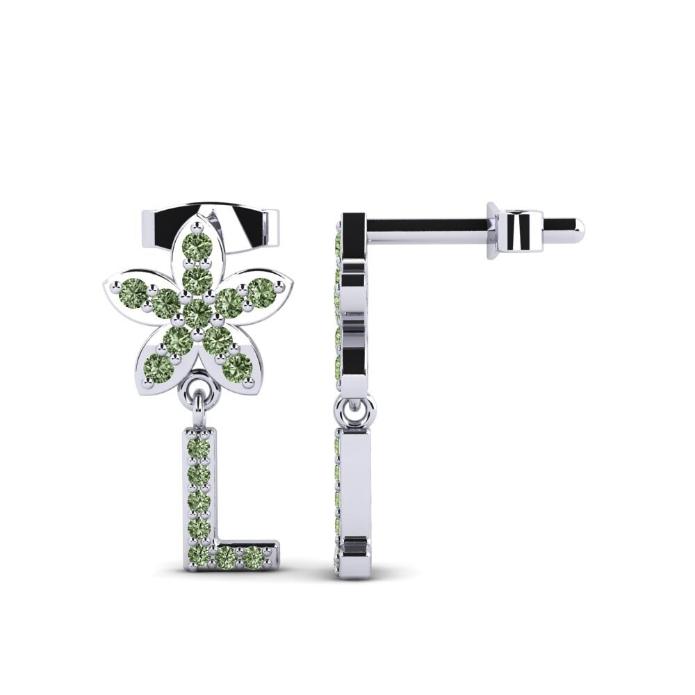 Green Diamond Women's Earring Miori L