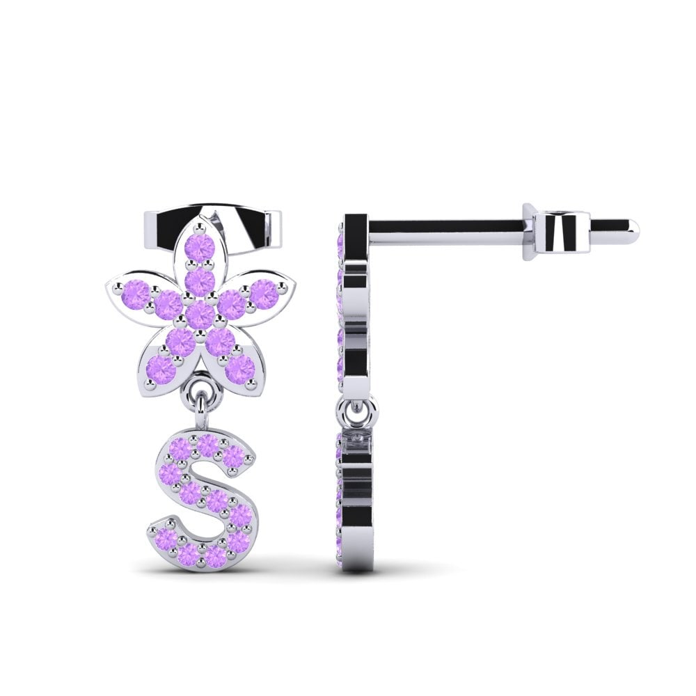 Amethyst Women's Earring Miori S