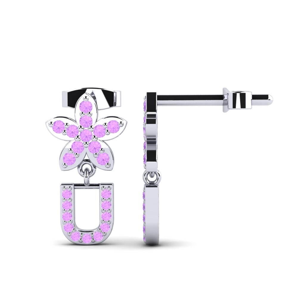 Amethyst Women's Earring Miori U