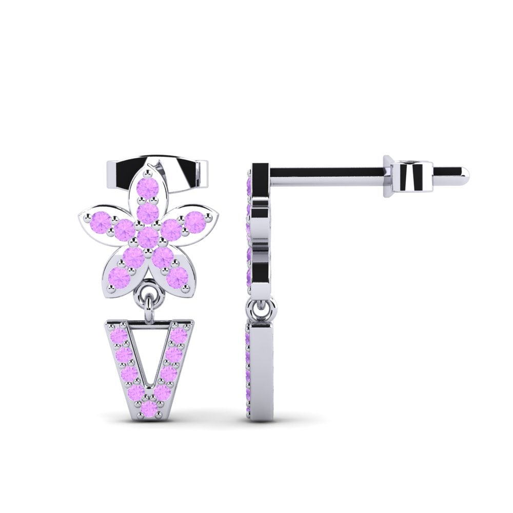 Amethyst Women's Earring Miori V