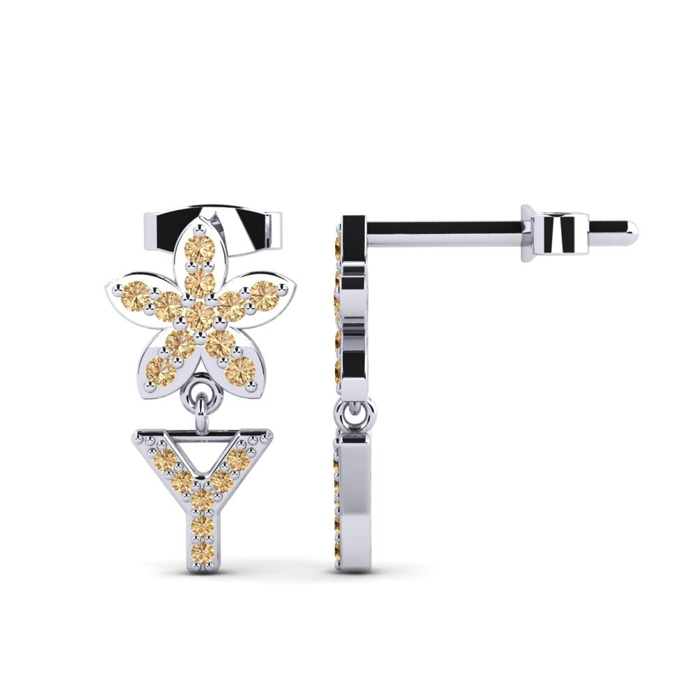 Brown Diamond Women's Earring Miori Y