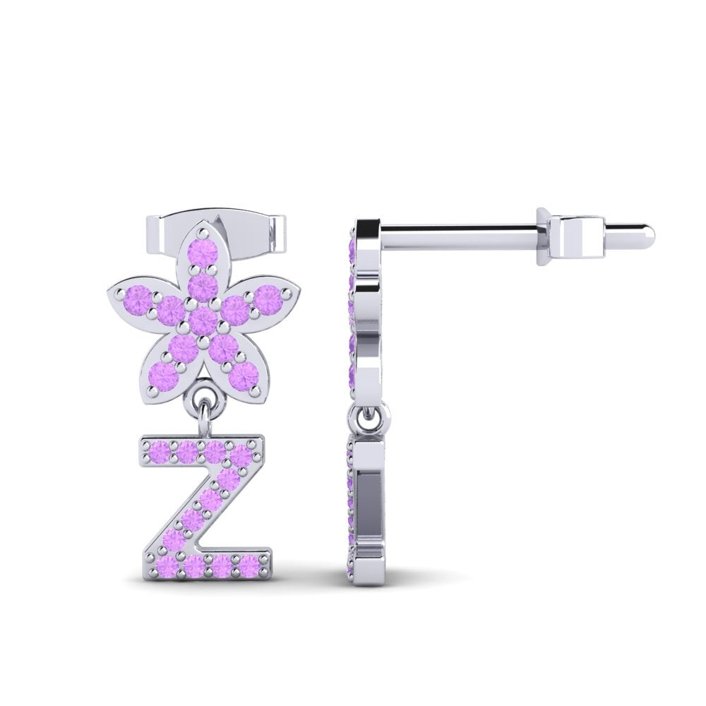 Amethyst Women's Earring Miori Z