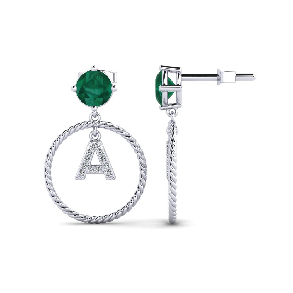 Emerald Women's Earring Noss A