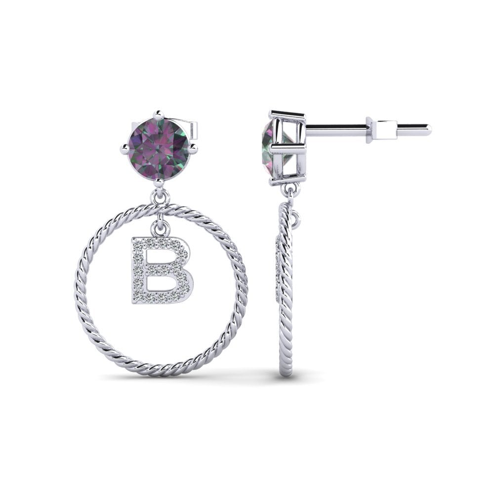 Mystic Topaz Women's Earring Noss B