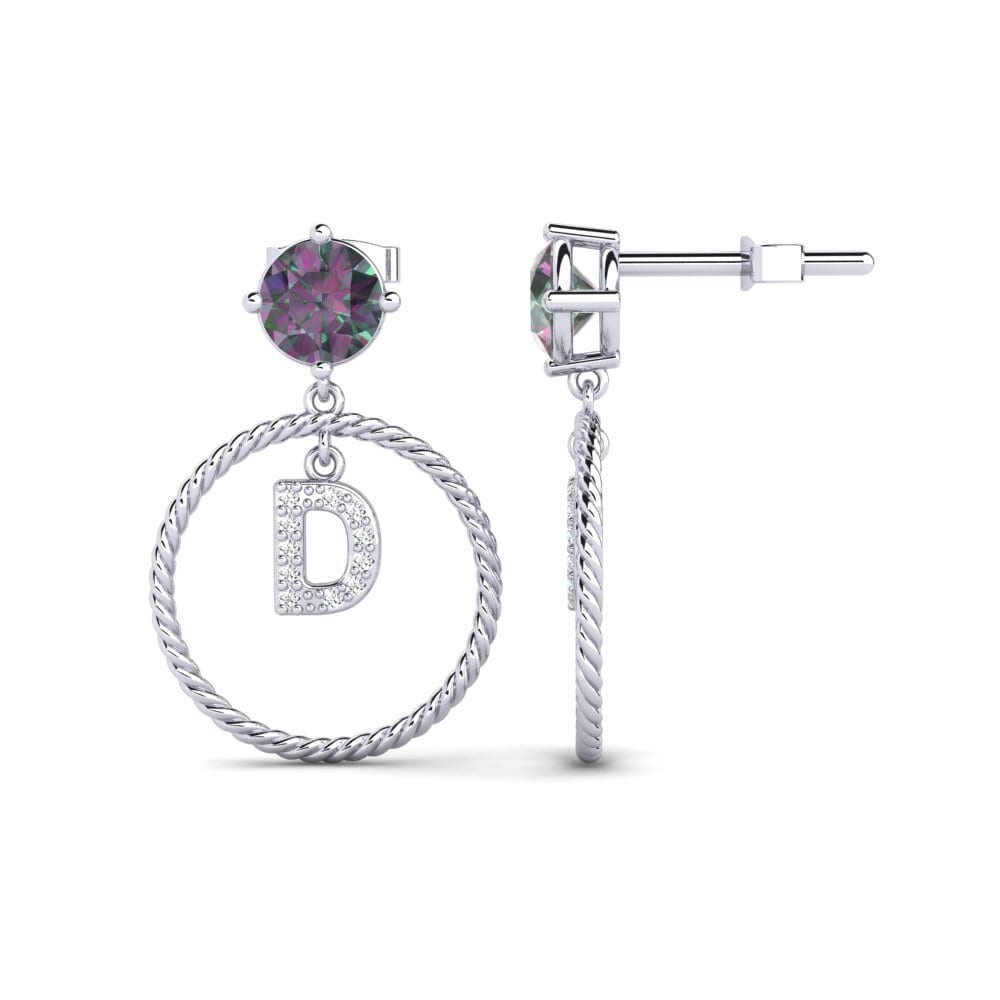 Mystic Topaz Women's Earring Noss D