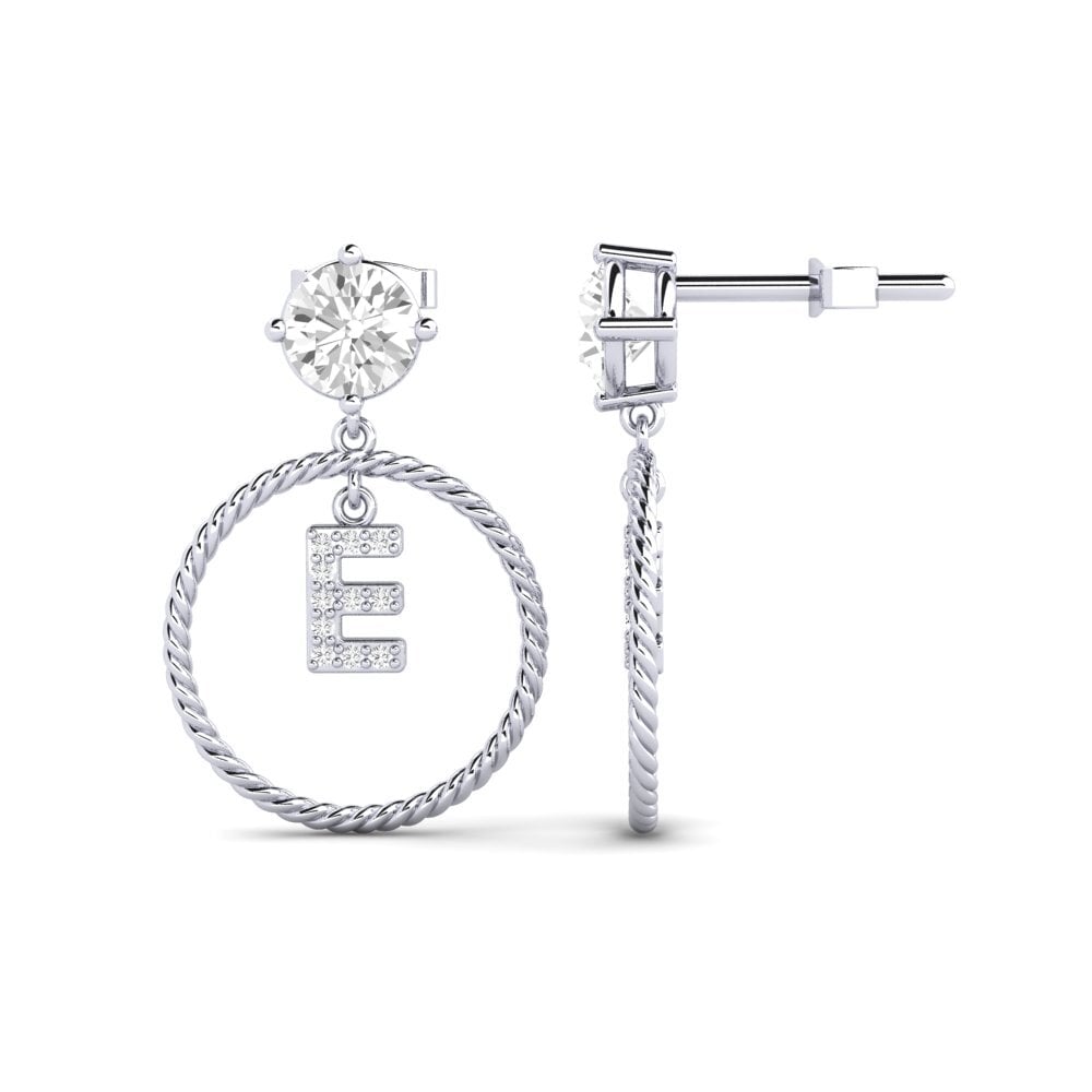 White sapphire Women's Earring Noss E