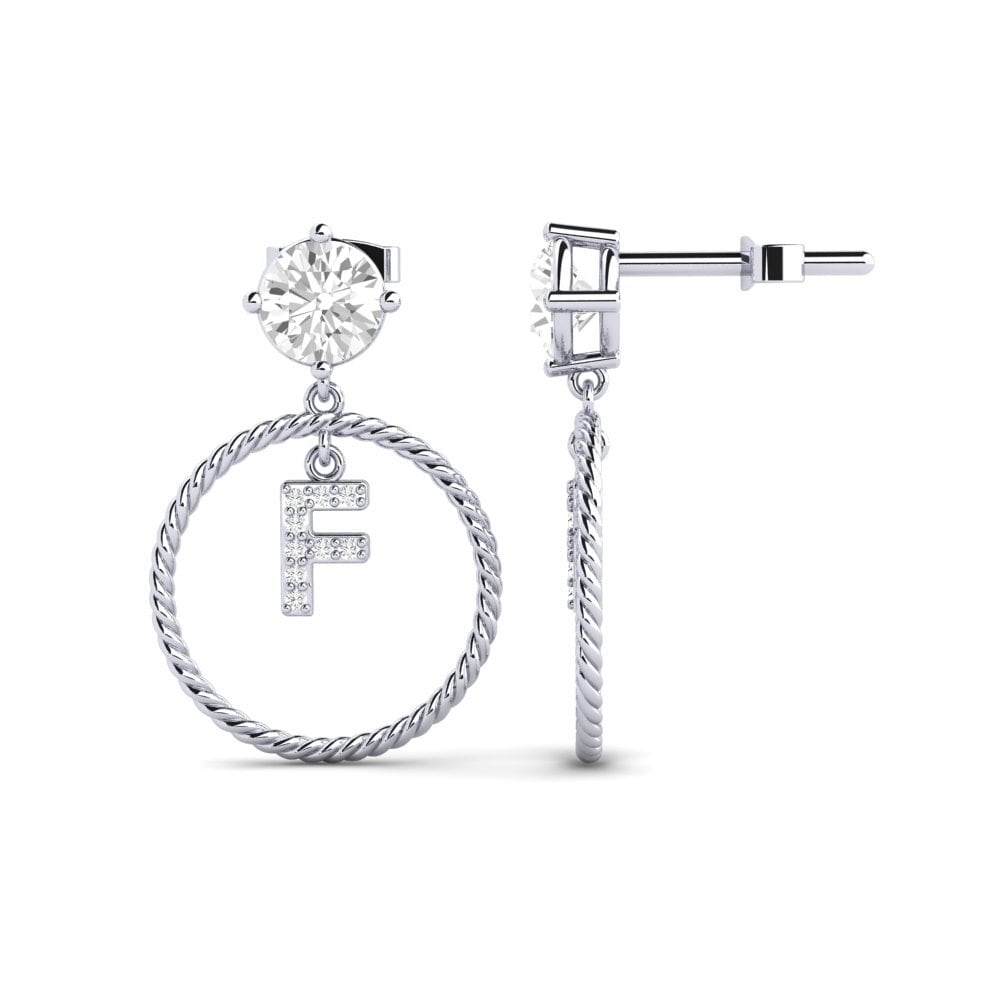 White sapphire Women's Earring Noss F