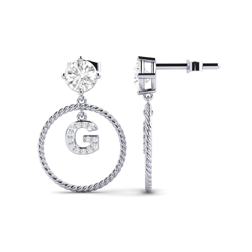 White sapphire Women's Earring Noss G