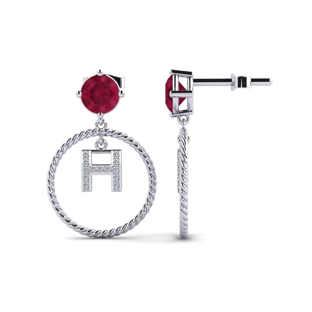 Ruby Women's Earring Noss H