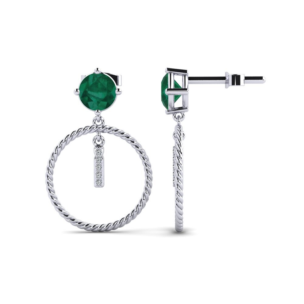 Emerald Women's Earring Noss I