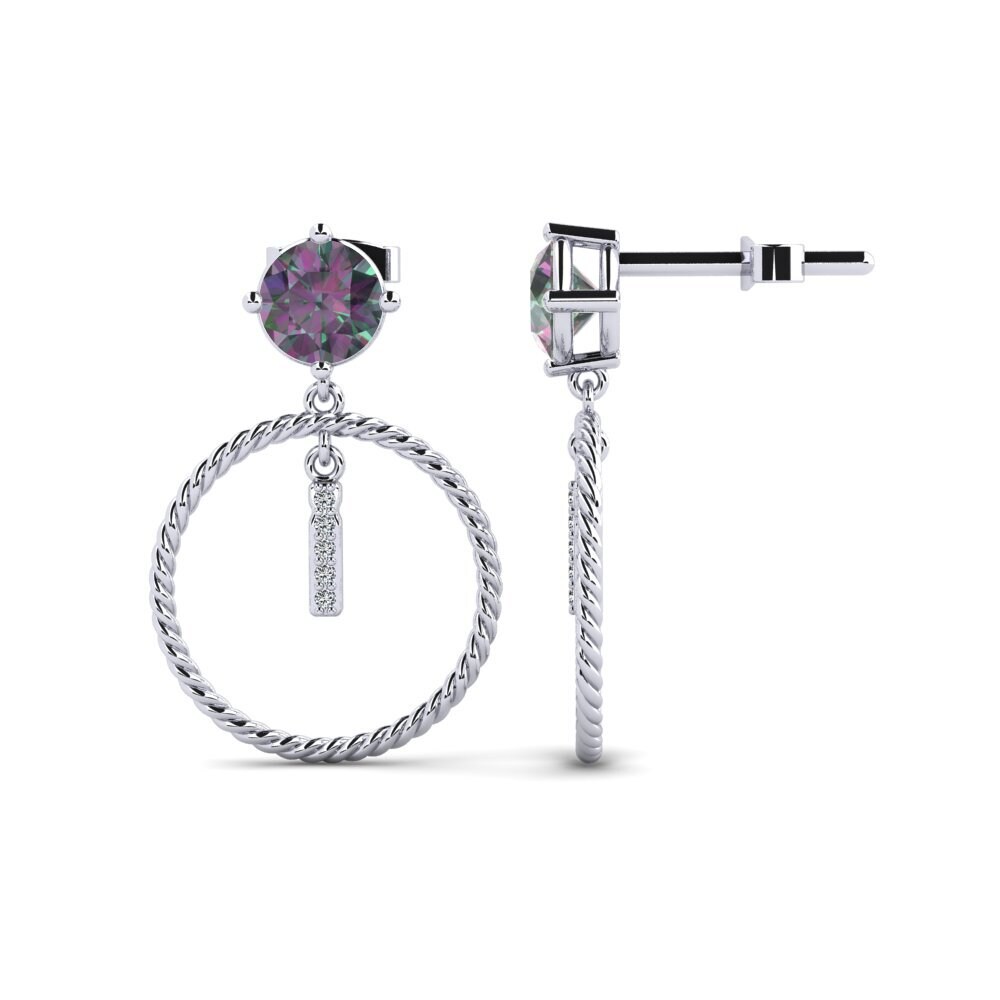 Mystic Topaz Women's Earring Noss I