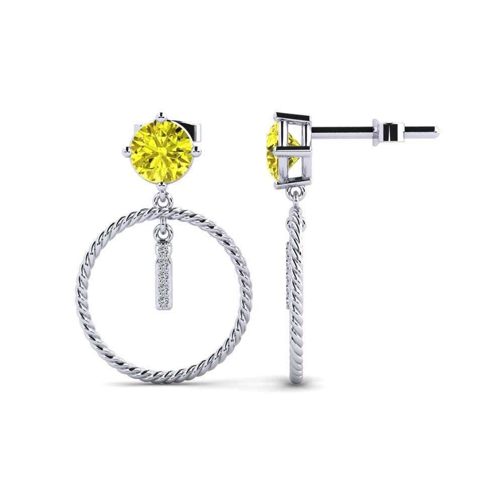 Yellow Diamond Women's Earring Noss I