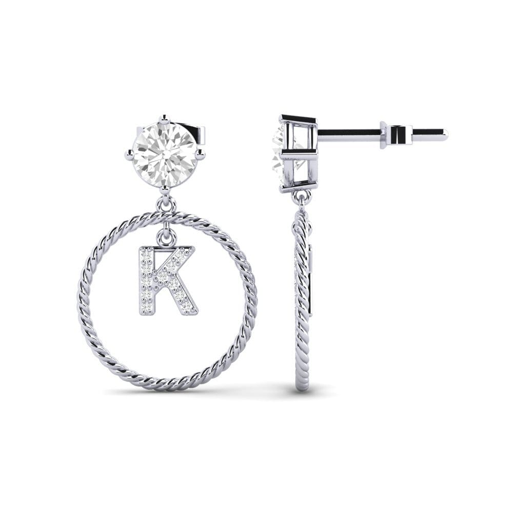 White sapphire Women's Earring Noss K