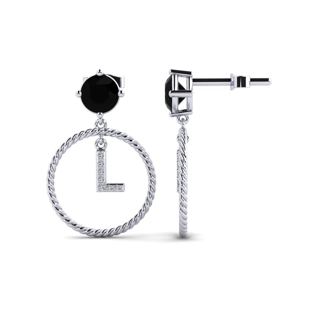 Black Sapphire Women's Earring Noss L